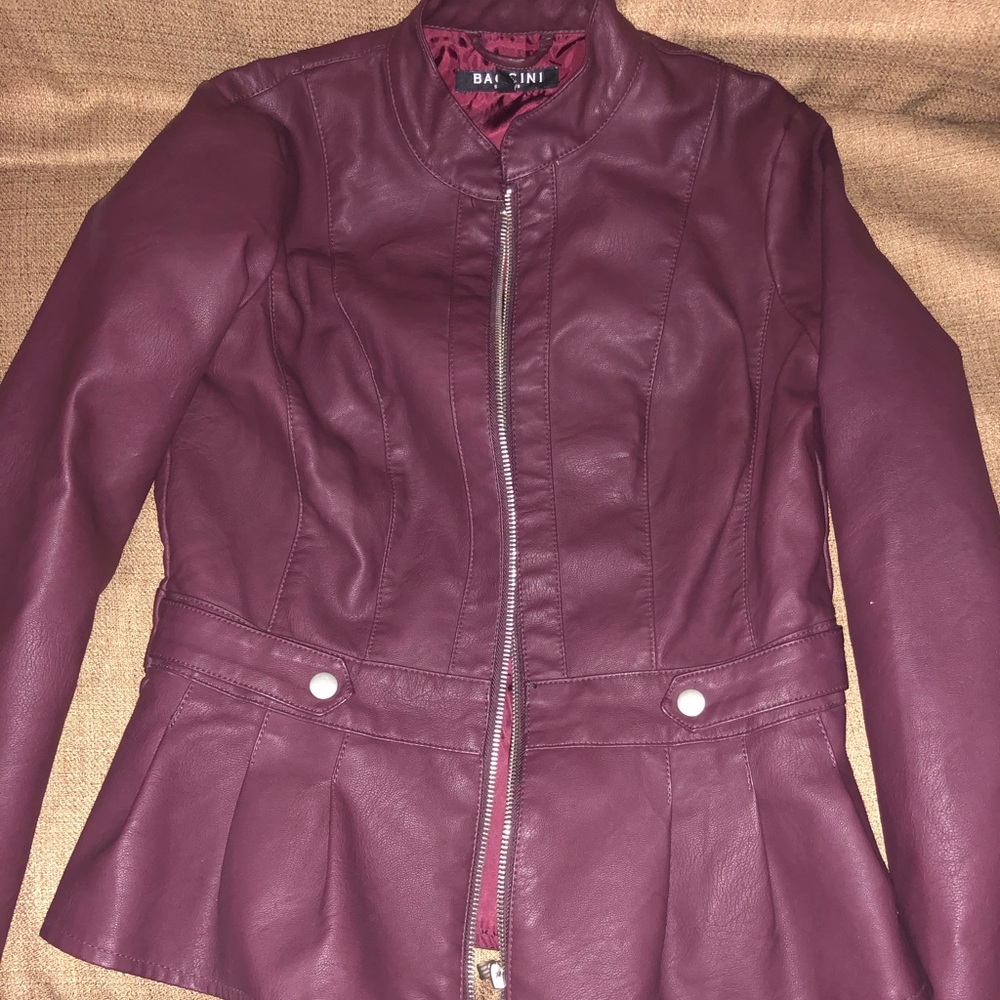 Maroon jacket